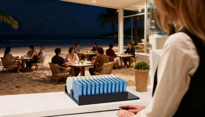 Waterproof Coaster Paging System